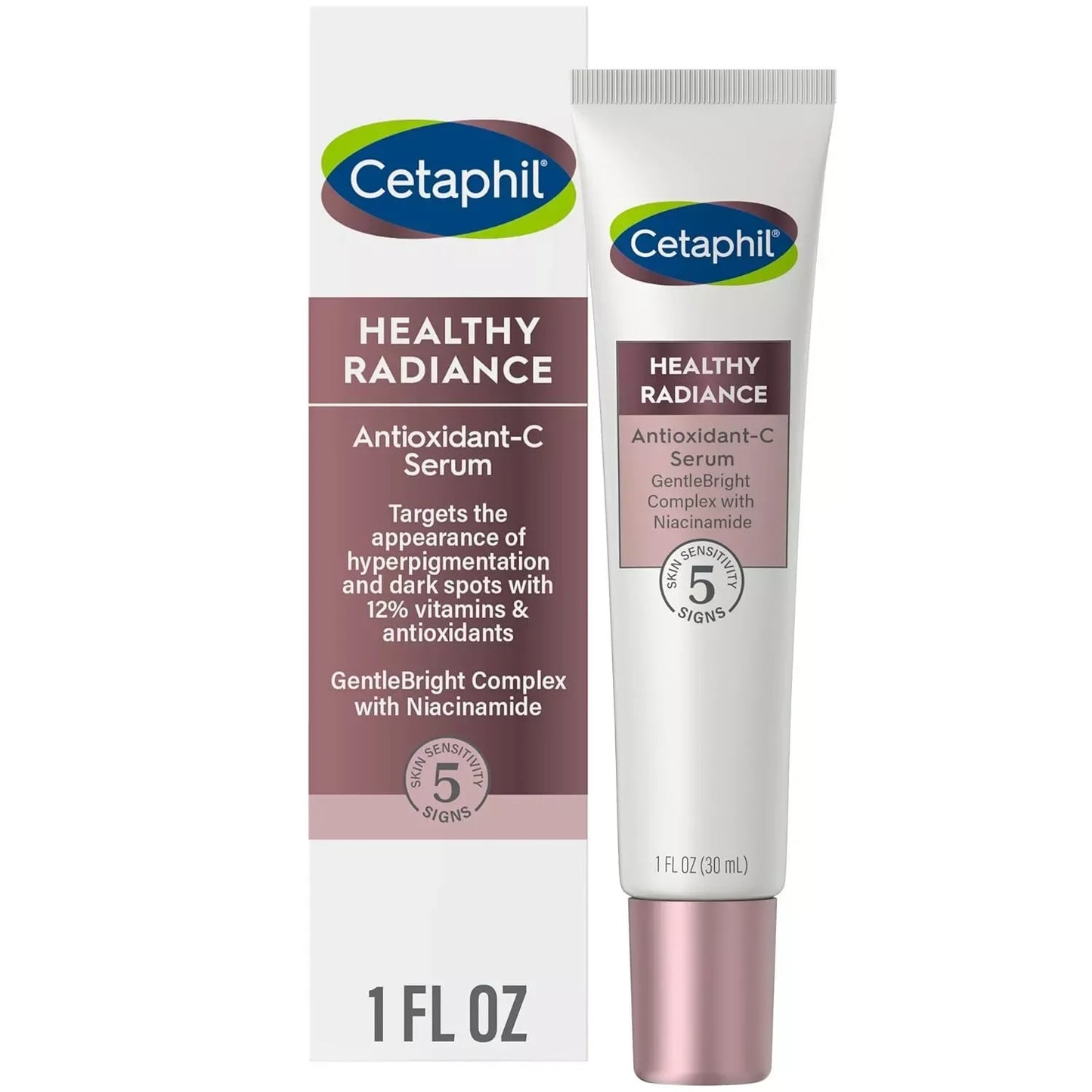 Cetaphil Healthy Radiance Antioxidant-C Face Serum (1 fl oz) - Exotic Pro