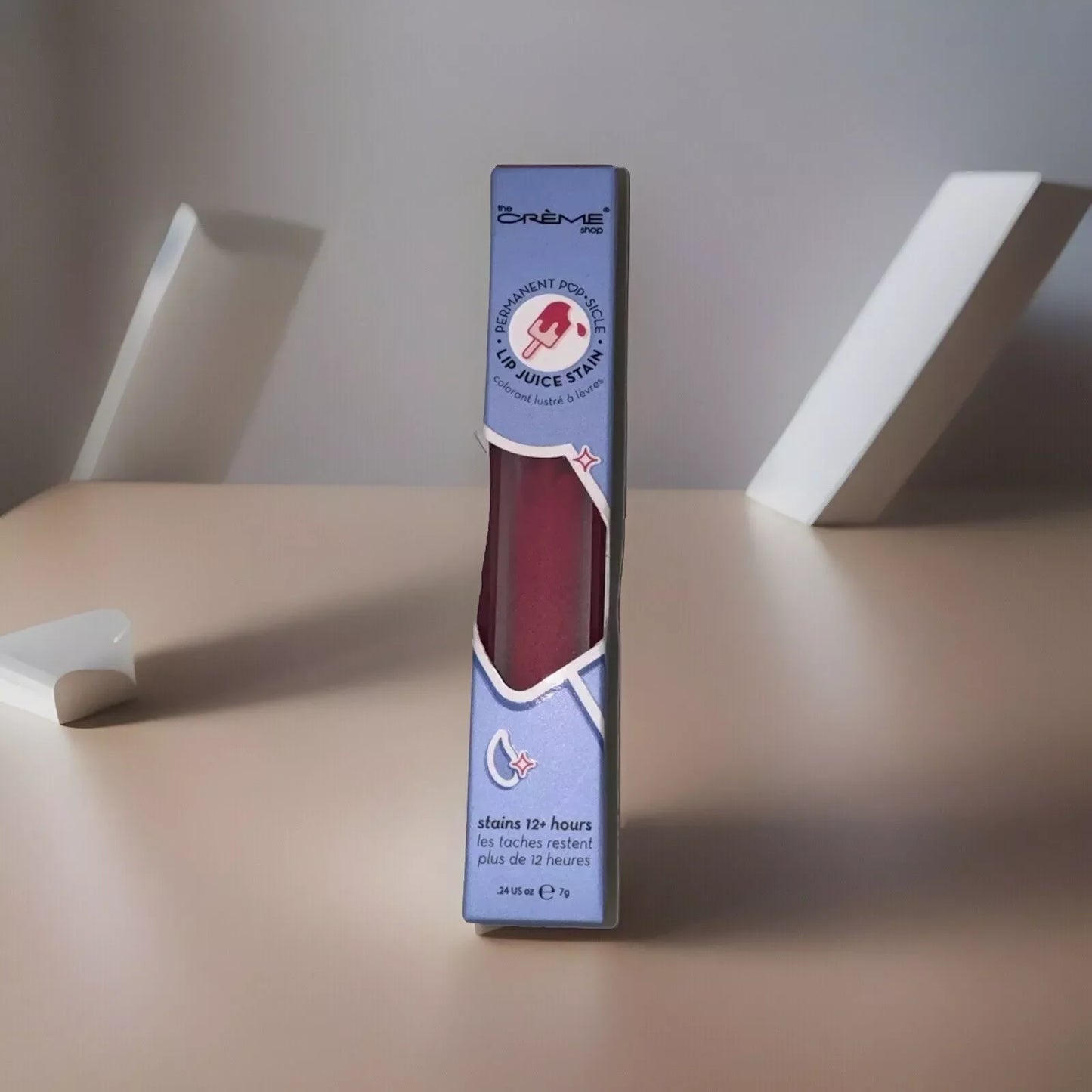 The Creme Shop Permanent Popsicle Lip Juice Stain, Lip Stain, Long lasting, Lips sugeilytaub - Exotic Pro