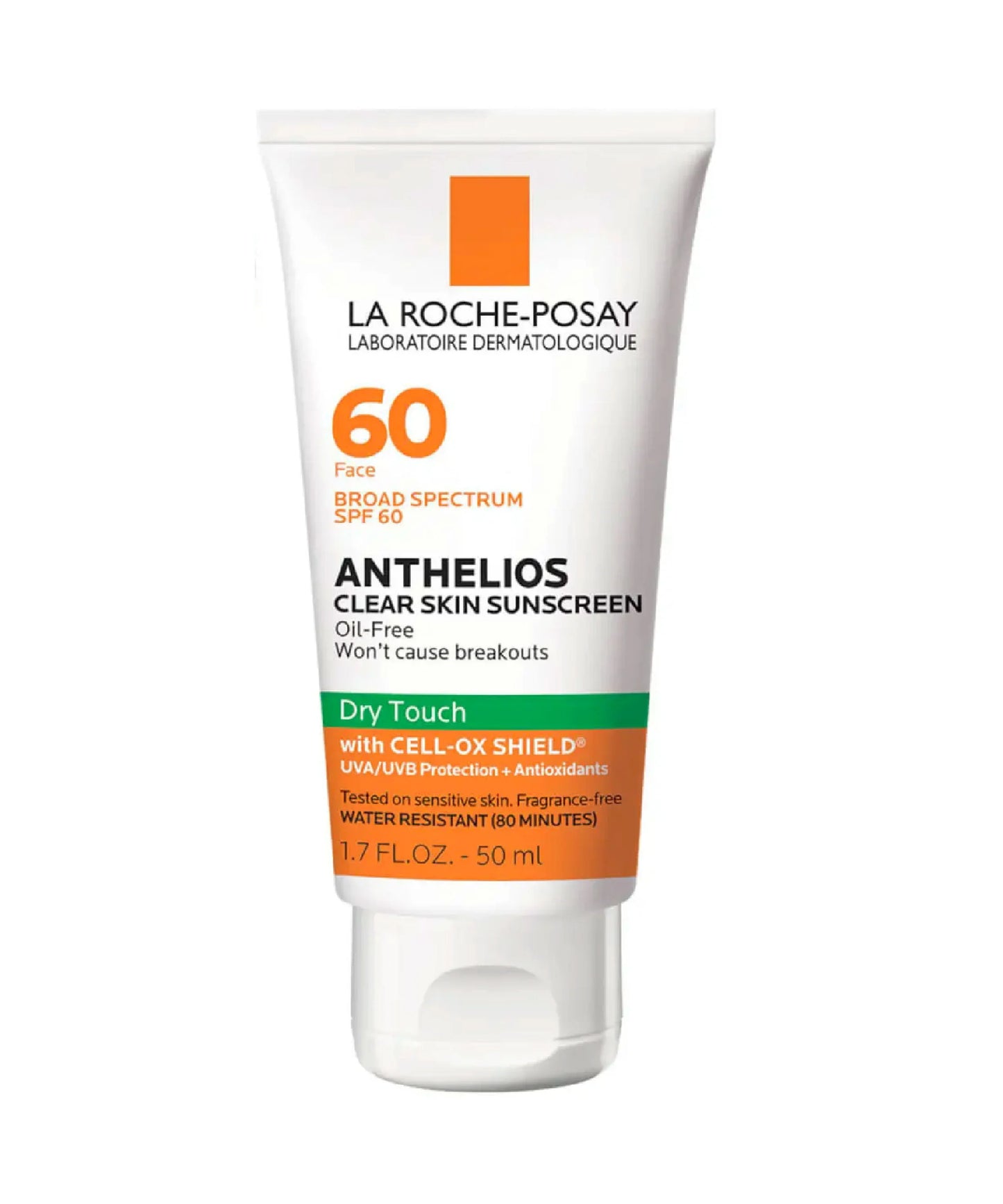 La Roche-Posay Anthelios 60 Clear Skin Oil-Free Sunscreen SPF 60, 1.7 oz - Exotic Pro