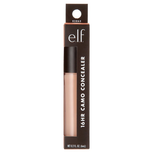 e.l.f. 16HR Camo Concealer – Medium Golden, Full Coverage, Long-Lasting