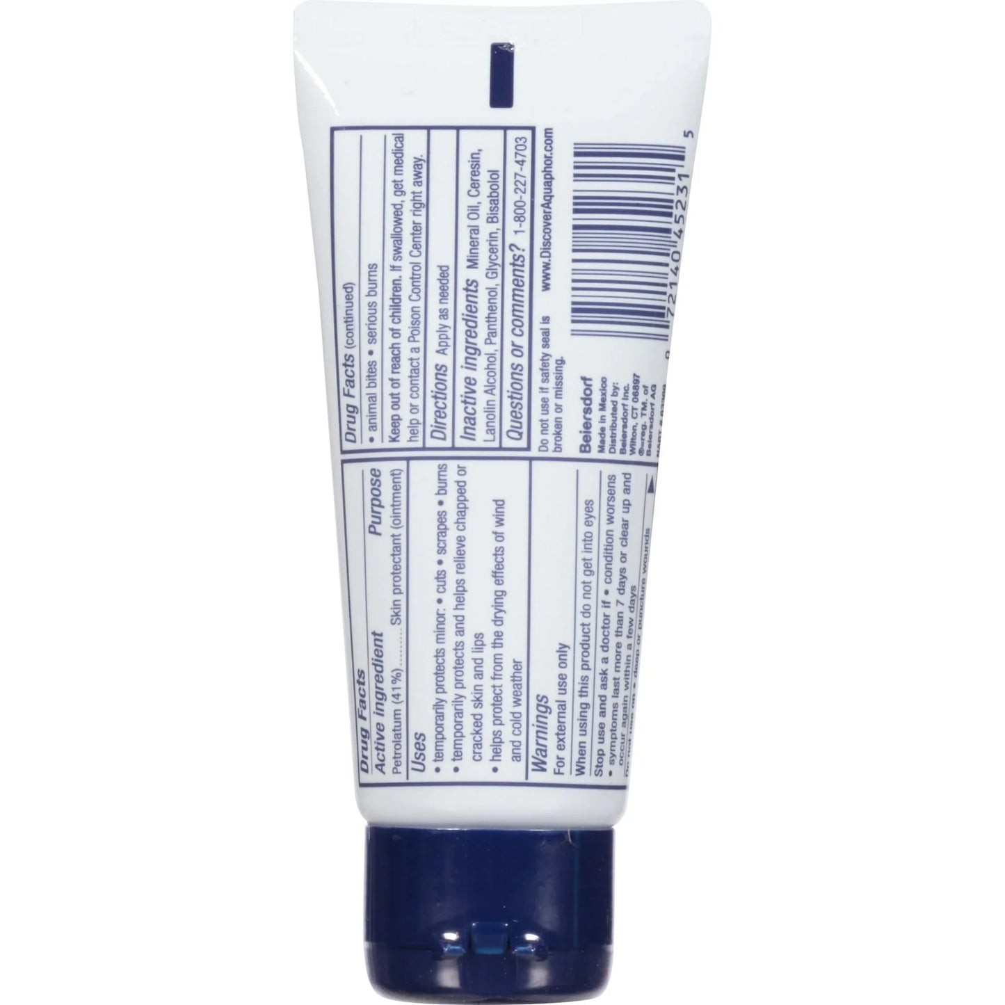 Aquaphor Healing Ointment Skin Protectant for Hands & Dry Skin, 1.75 oz - Exotic Pro