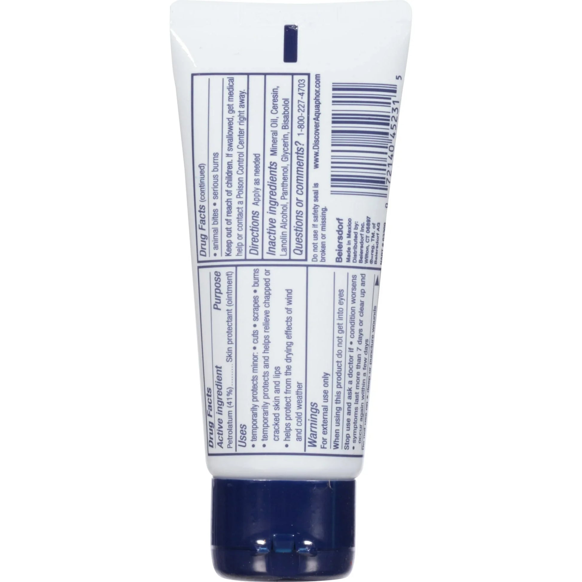 Aquaphor Healing Ointment Skin Protectant for Hands & Dry Skin, 1.75 oz - Exotic Pro