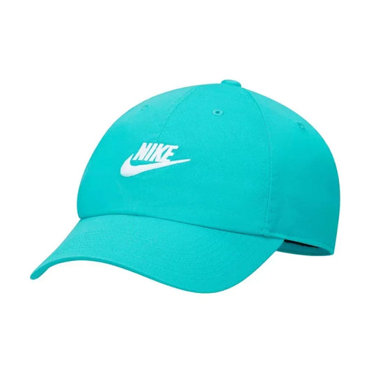 Nike Futura Wash Club Adjustable Hat - Unisex Aqua M/L - Exotic Pro