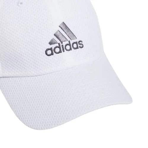 Adidas Men's Zags 2.0 Stretch Fit Hat – White L/XL Structured Cap - Exotic Pro