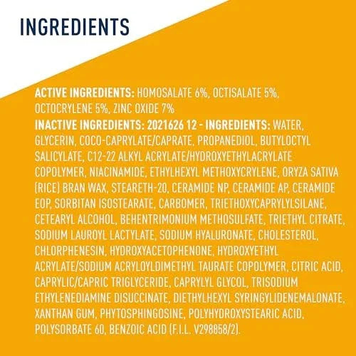 CeraVe Hydrating Sheer Sunscreen SPF 30 – 5 oz, Face & Body Protection - Exotic Pro