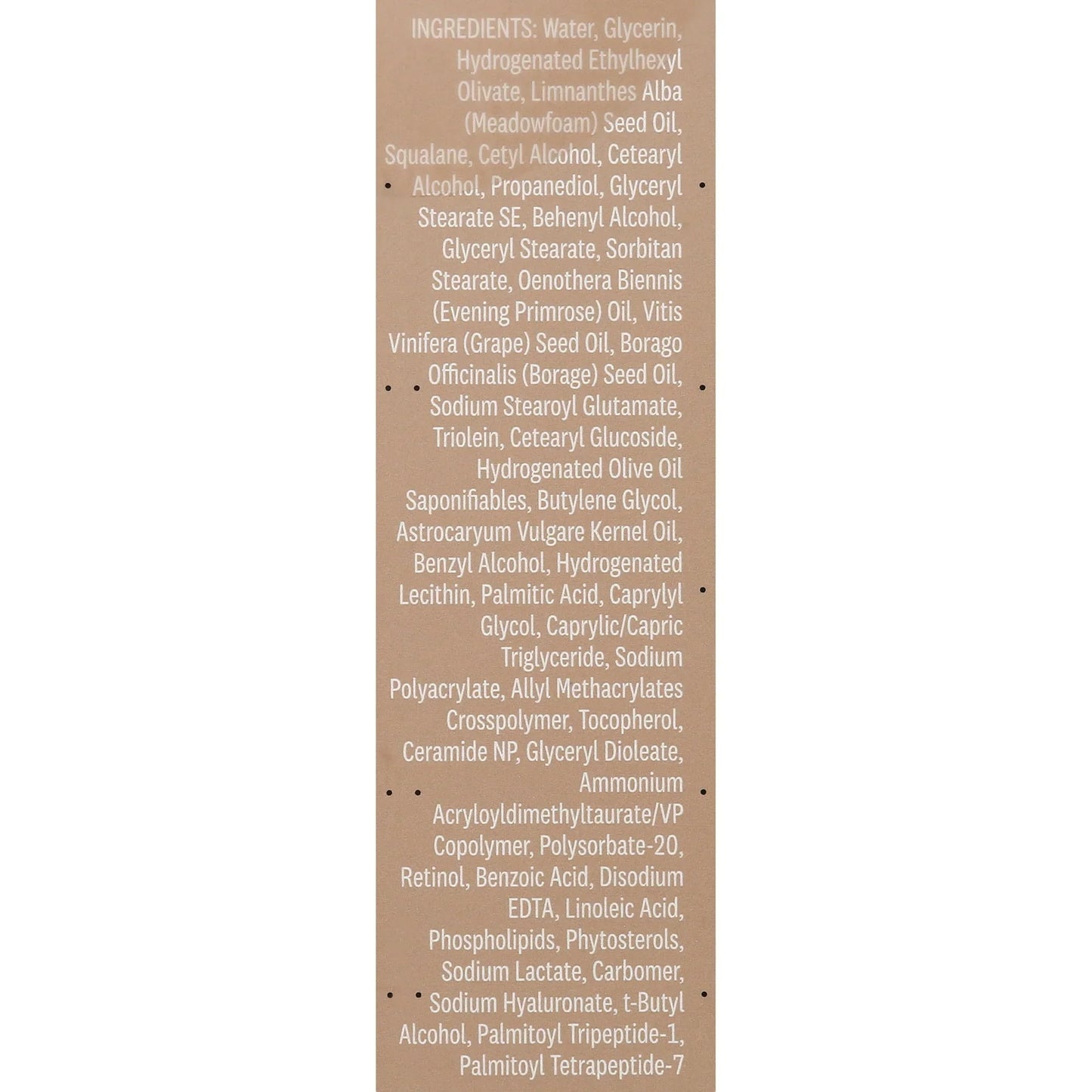 Fig.1 Retinol Night Cream No. 1 for All Skin Types – Beginner Level - Exotic Pro