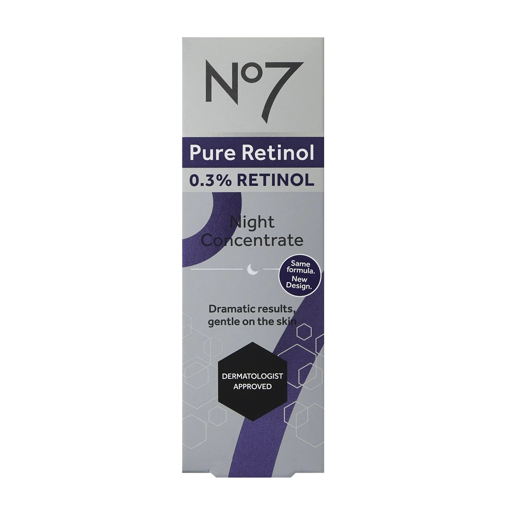 No7 Pure Retinol 0.3% Night Concentrate, 1 fl oz - Exotic Pro