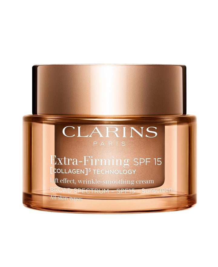 Clarins Extra-Firming Day SPF15 Refillable Moisturizer – Collagen Polypeptide + Niacinamide 1.7 oz