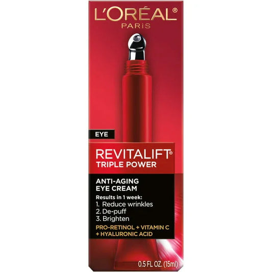 L'Oreal Paris Revitalift Anti Aging Eye Cream, 0.5 fl oz - Exotic Pro