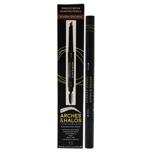 Arches & Halos Angled Brow Shading Pencil Warm Brown - 0.012oz - Exotic Pro