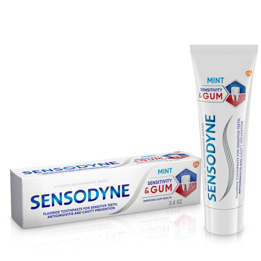 Sensodyne Toothpaste Mint & Sensitivity Gum 3.4 oz