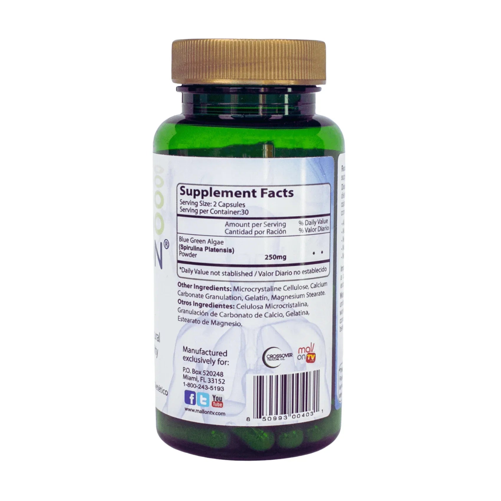 Bioxtron AFA Stem Cell Supplement 60 Ct | Natural Support for Joints & Immunity - Exotic Pro