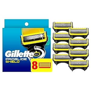 Gillette ProGlide Shield Razor Refills for Men - 8 Blade Refills