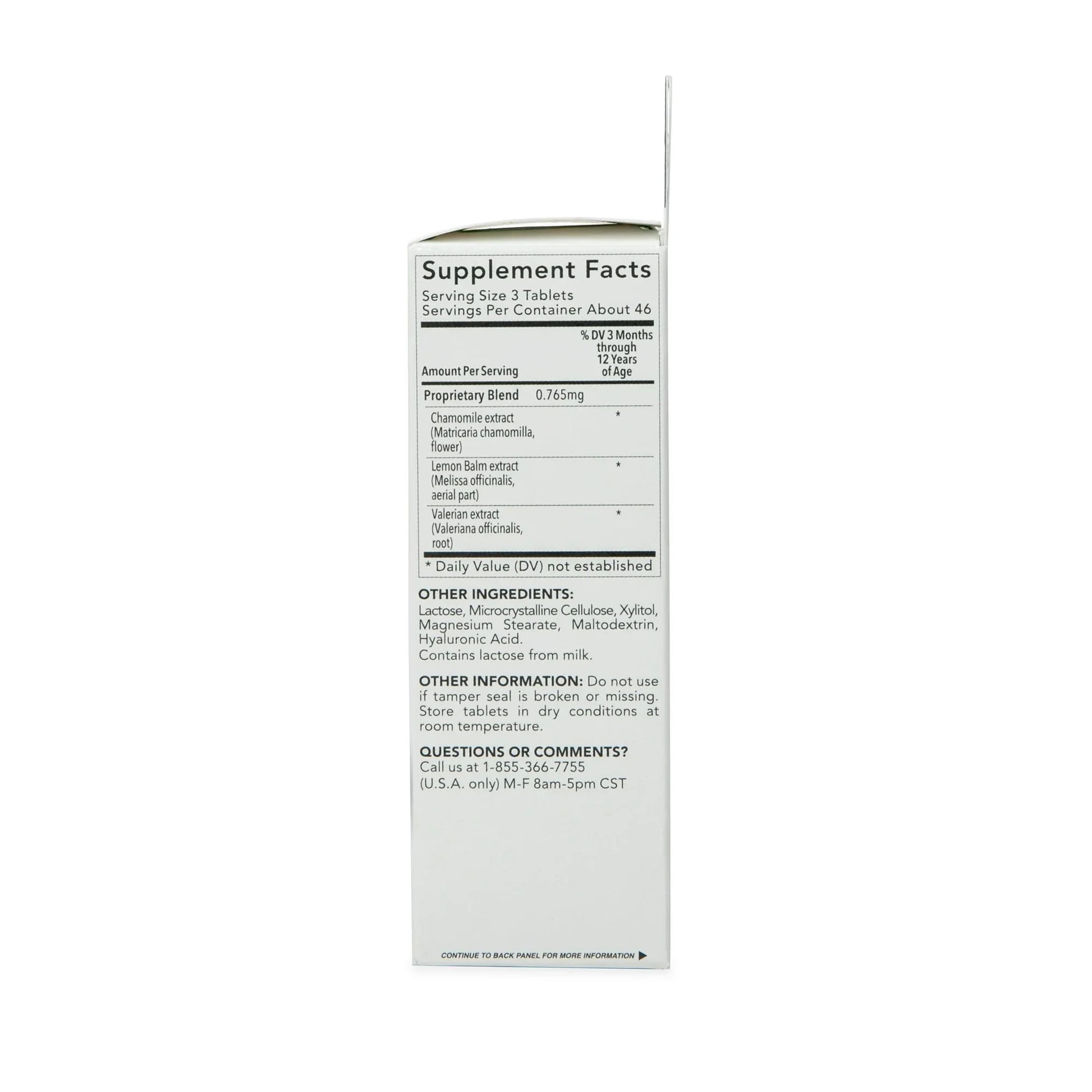 Dr. Talbot's Chamomile Nighttime Teething Tablets – 140 Count - Exotic Pro