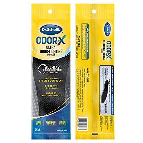 Dr. Scholl's Odor-X Stay Odor-Free & Dry Comfort Insoles – 1 Pair