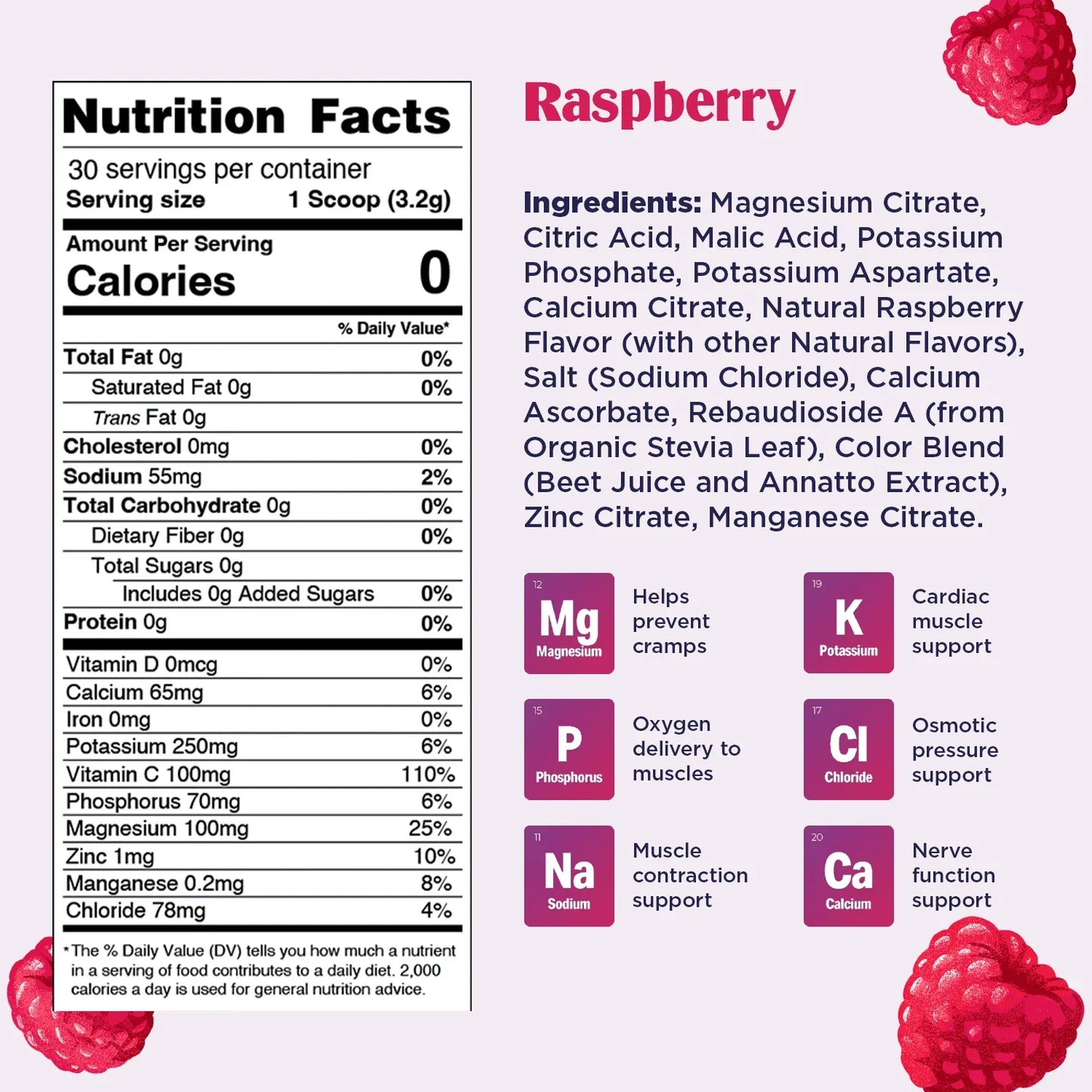 Ultima Replenisher Hydration Electrolyte Powder - Keto & Sugar Free- Feel Replenished, Revitalized- Naturally Sweetened- Non- GMO & Vegan Electrolyte Drink Mix- Raspberry, 30 Servings - Exotic Pro