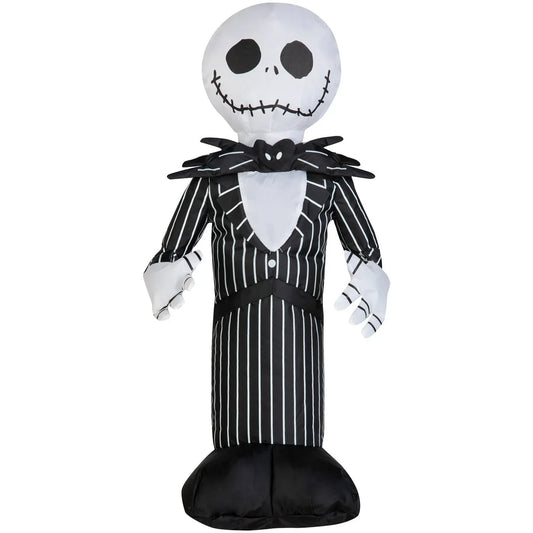 Disney Jack Skellington Desk Airblown Inflatable, 20.5" – Halloween Decor - Exotic Pro