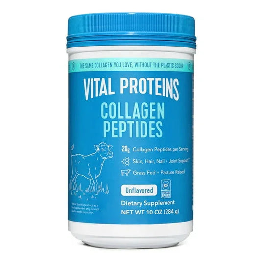 Vital Proteins Collagen Peptides Supplement Powder, Unflavored, 10 oz - Exotic Pro