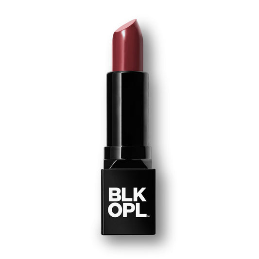 BLK/OPL Risqué Crème Lipstick, Ultra-Hydrating and Long-Wear, Black Currant