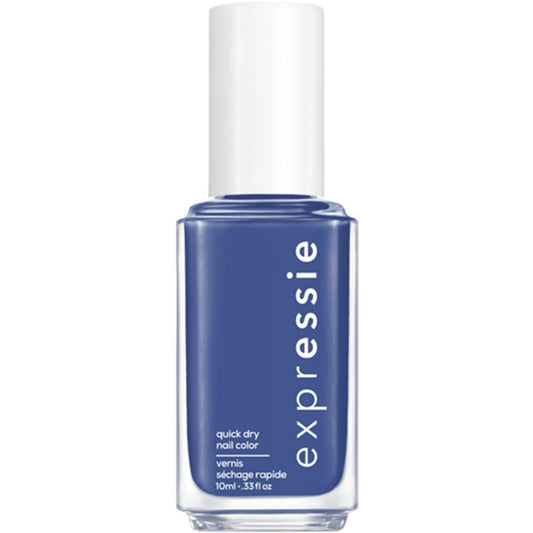 123essie Expressie Quick Dry Vegan Nail Polish, Iris Blue, 0.33 fl oz Bottle