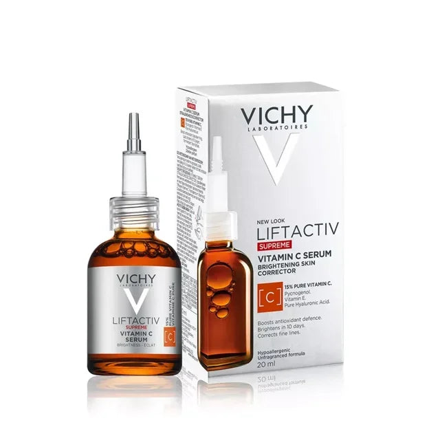 Vichy LiftActiv Supreme Vitamin C Serum, Brightening, 20ml - Exotic Pro