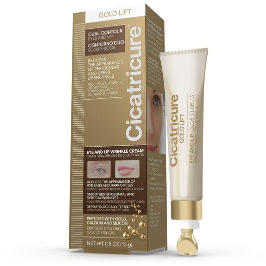 Cicatricure Gold Lift Dual Contour Eyes and Lip Wrinkle Cream - 0.5 oz