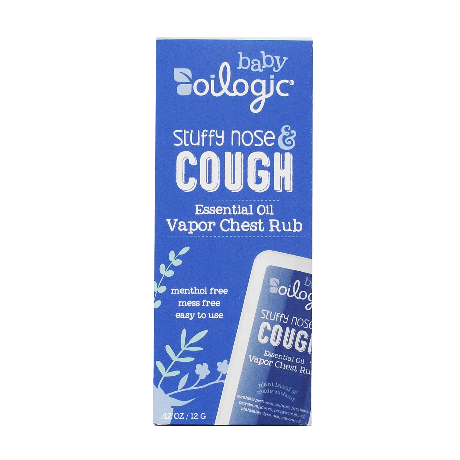 Oilogic Baby Chest Rub – Stuffy Nose & Cough Relief with Essential Oils - Exotic Pro