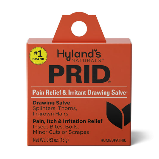 Hyland's PRID Drawing Salve, Natural Relief of Topical Pain and Irritation, 18 Grams