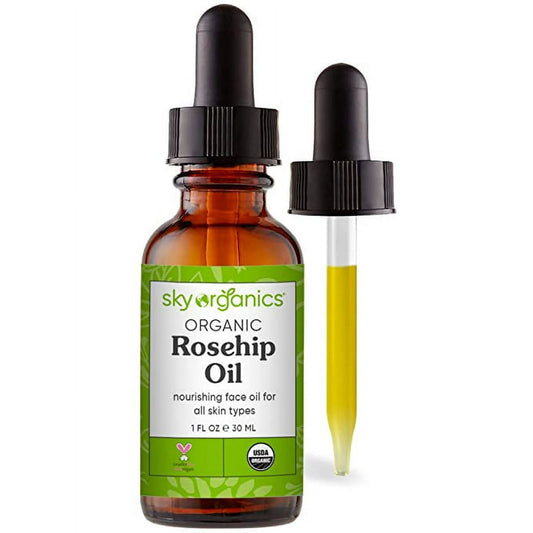 Sky Organics Organic Rosehip Hydrating and Illuminating Face Oil - 1 Oz