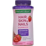 "Nature's Bounty Optimal Solutions Advanced, Skin and Nails Vitamins With Biotin," 140 Gummies