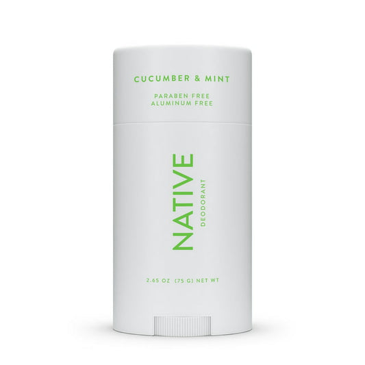 Native Deodorant Cucumber &amp; Mint - Aluminum &amp; Paraben Free - 2.65 oz