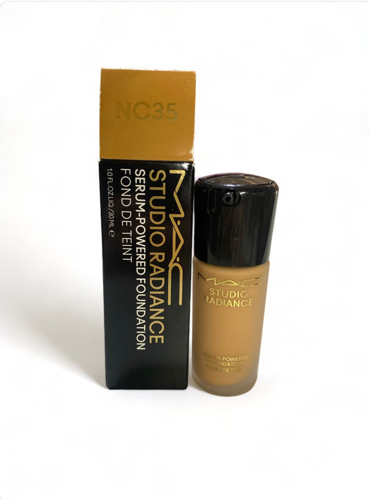 MAC ~ Studio Radiance Serum-Powered Liquid Foundation ~ NC35 ~ 1 oz