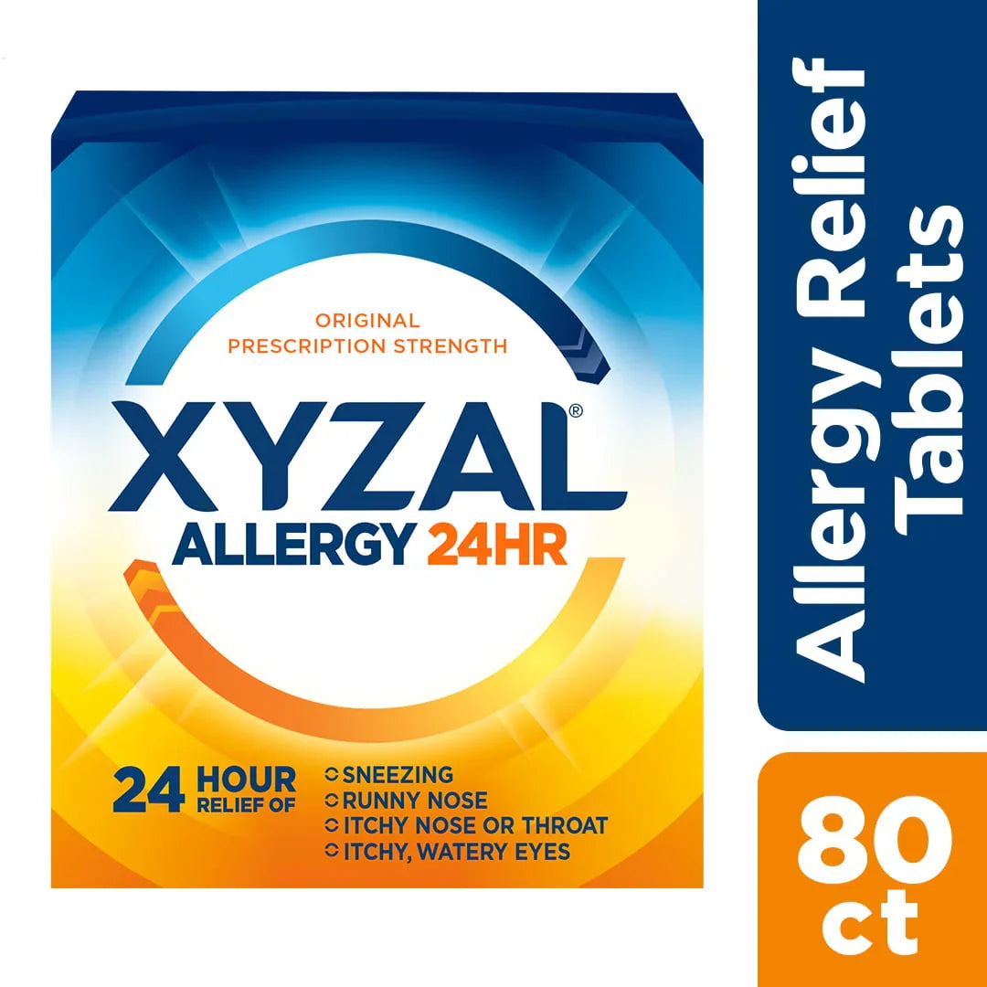 Xyzal Adult Allergy, 80 Tablets - Exotic Pro