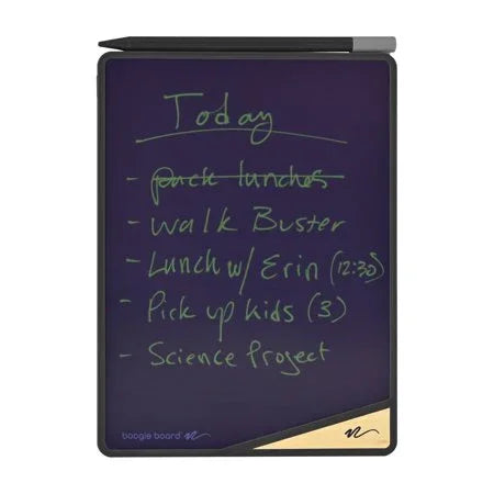 Boogie Board VersaBoard Black Reusable Writing Tablet with Stylus - Exotic Pro