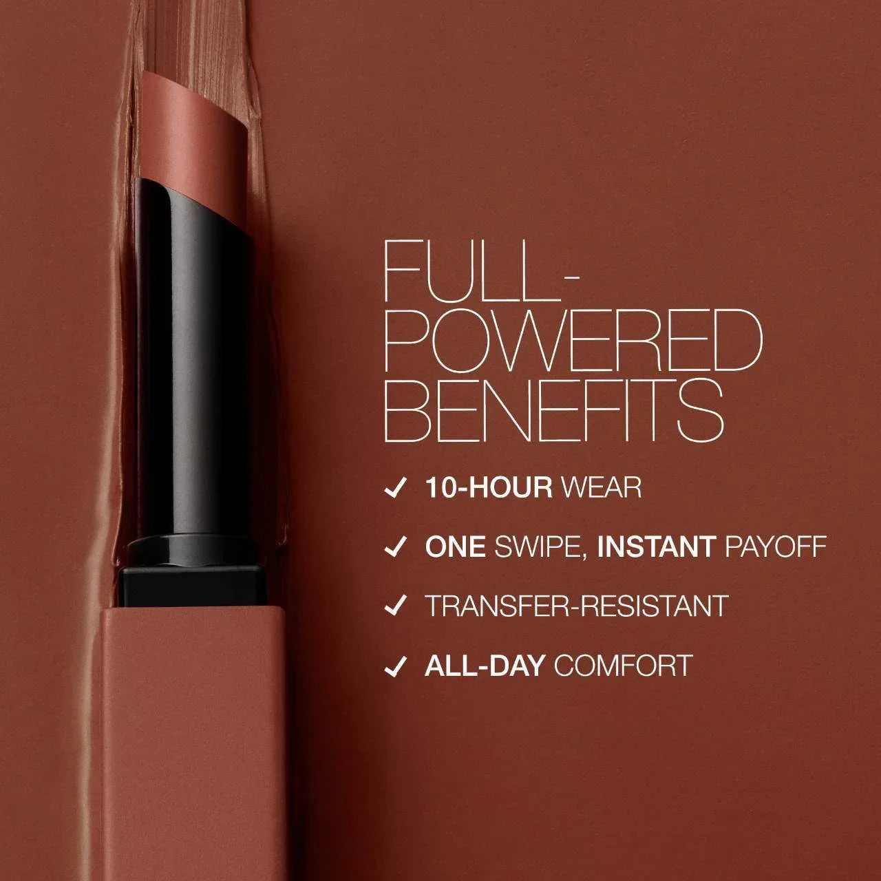 NARS Powermatte Lipstick – #115 Thunder Kiss, 0.05oz / 1.5g - Exotic Pro
