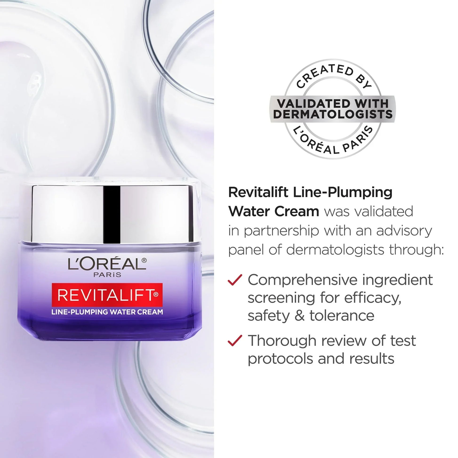L'Oreal Paris Revitalift Line Plumping Water Cream, 1.7 oz - Exotic Pro