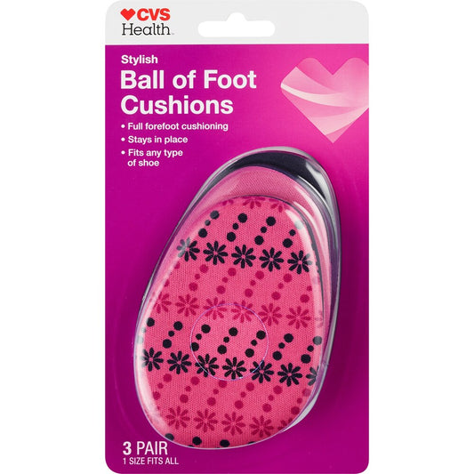 CVS Stylish Ball of Foot Cushions for All-Day Comfort and Support