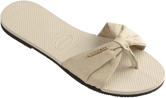 Havaianas Women's You St. Tropez Shine Flip Flops - Size (37/38, USA 7/8, EUR 39/40) - Exotic Pro