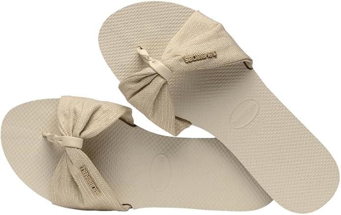 Havaianas Women's You St. Tropez Shine Flip Flops - Size (37/38, USA 7/8, EUR 39/40) - Exotic Pro