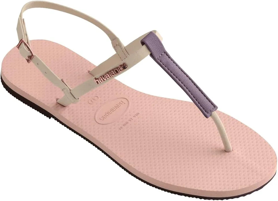 Havaianas Women's You Rio Flip Flop Sandals - Ballet Rose Size 35 (USA 5.5, EUR 37) - Exotic Pro