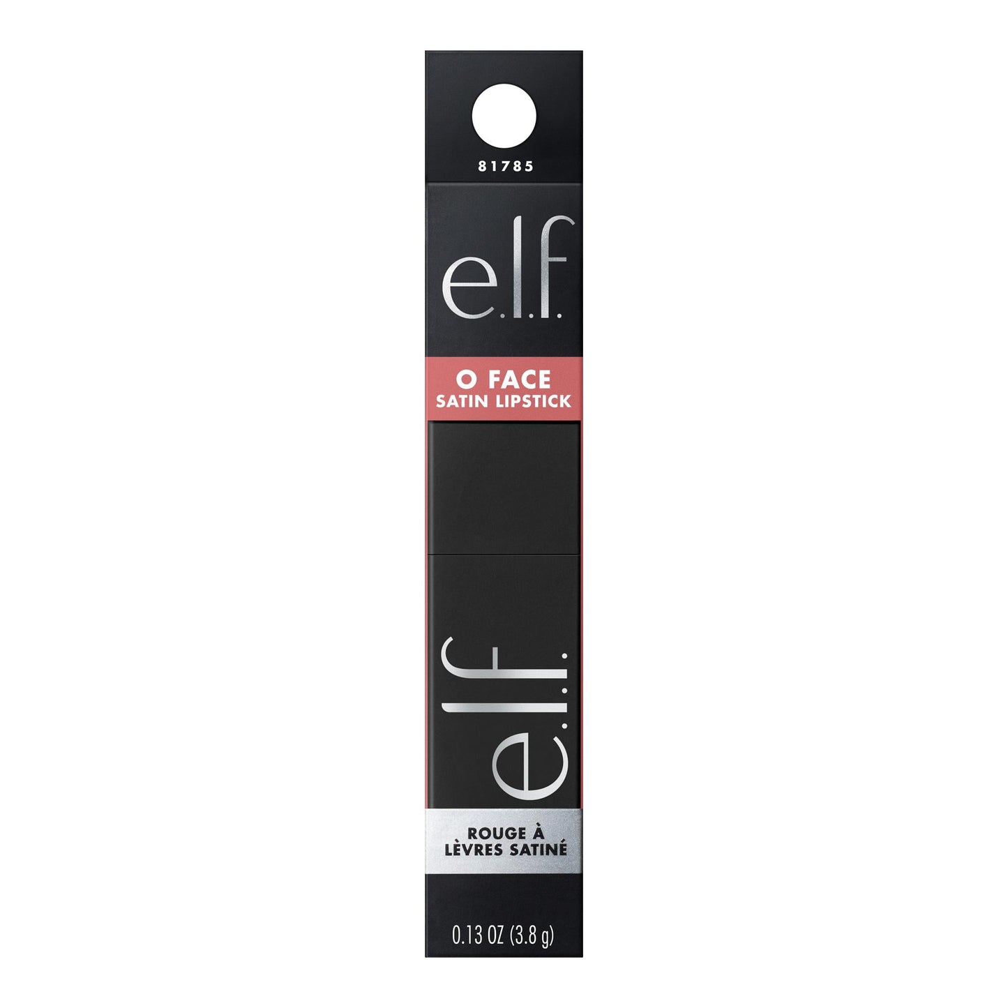 e.l.f. O Face Satin Lipstick – Dirty Talk | Bold Red Creamy Satin Lip Color