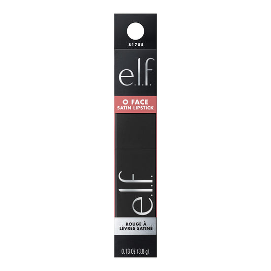 e.l.f. O Face Satin Lipstick – Dirty Talk | Bold Red Creamy Satin Lip Color