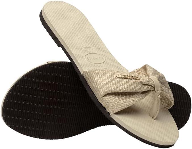 Havaianas Women's You St. Tropez Shine Flip Flops - Size (37/38, USA 7/8, EUR 39/40) - Exotic Pro