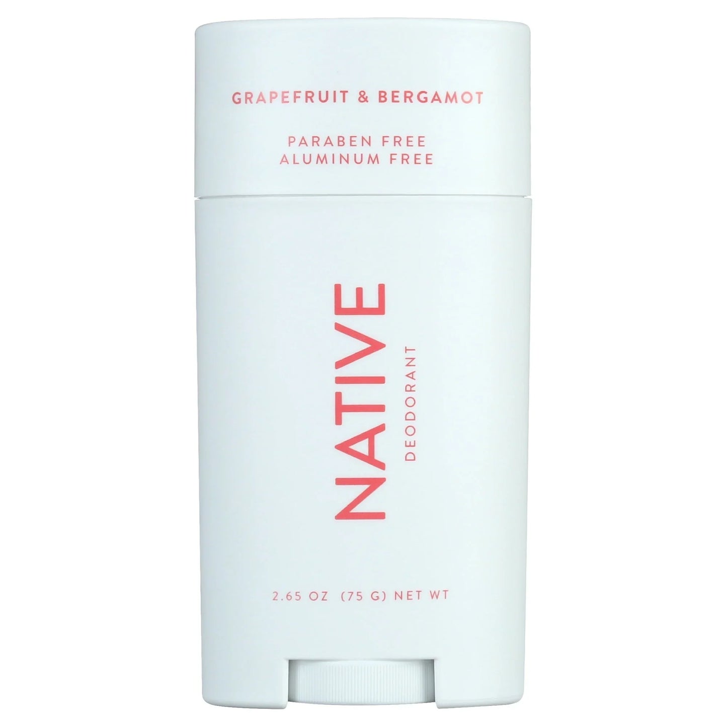 Native Deodorant Grapefruit &amp; Bergamot - Aluminum & Paraben Free - 2.65 oz - Exotic Pro