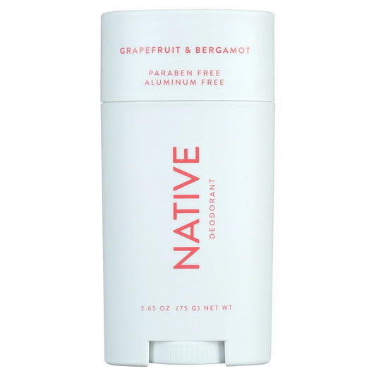 Native Deodorant Grapefruit &amp; Bergamot - Aluminum & Paraben Free - 2.65 oz - Exotic Pro
