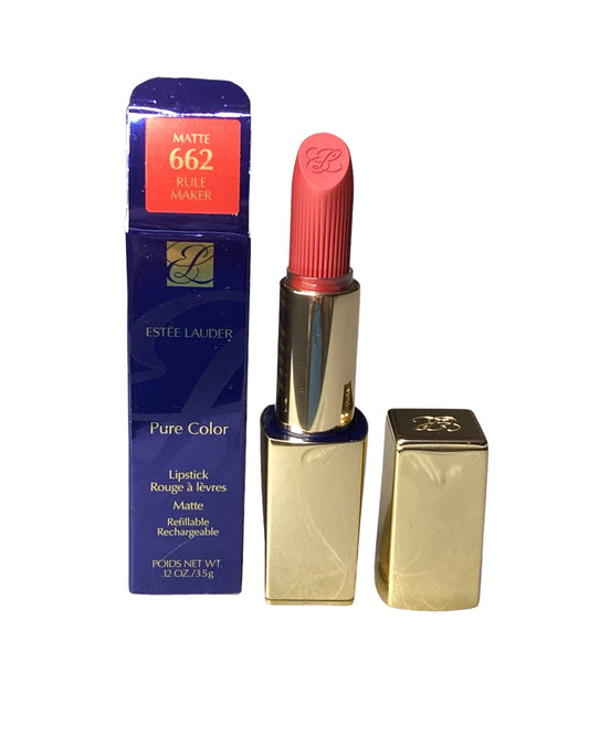 Estee Lauder Pure Color Matte Lipstick #662 Rule Maker