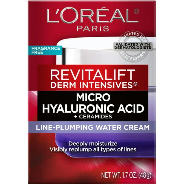 L'Oreal Paris Revitalift Line Plumping Water Cream, 1.7 oz - Exotic Pro