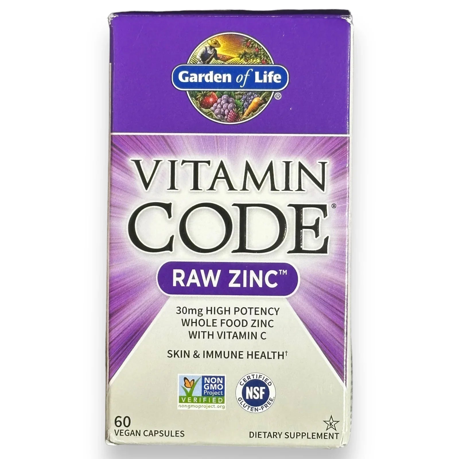 VITAMIN CODE RAW ZINC 60 VEGAN CAPSULES - Exotic Pro