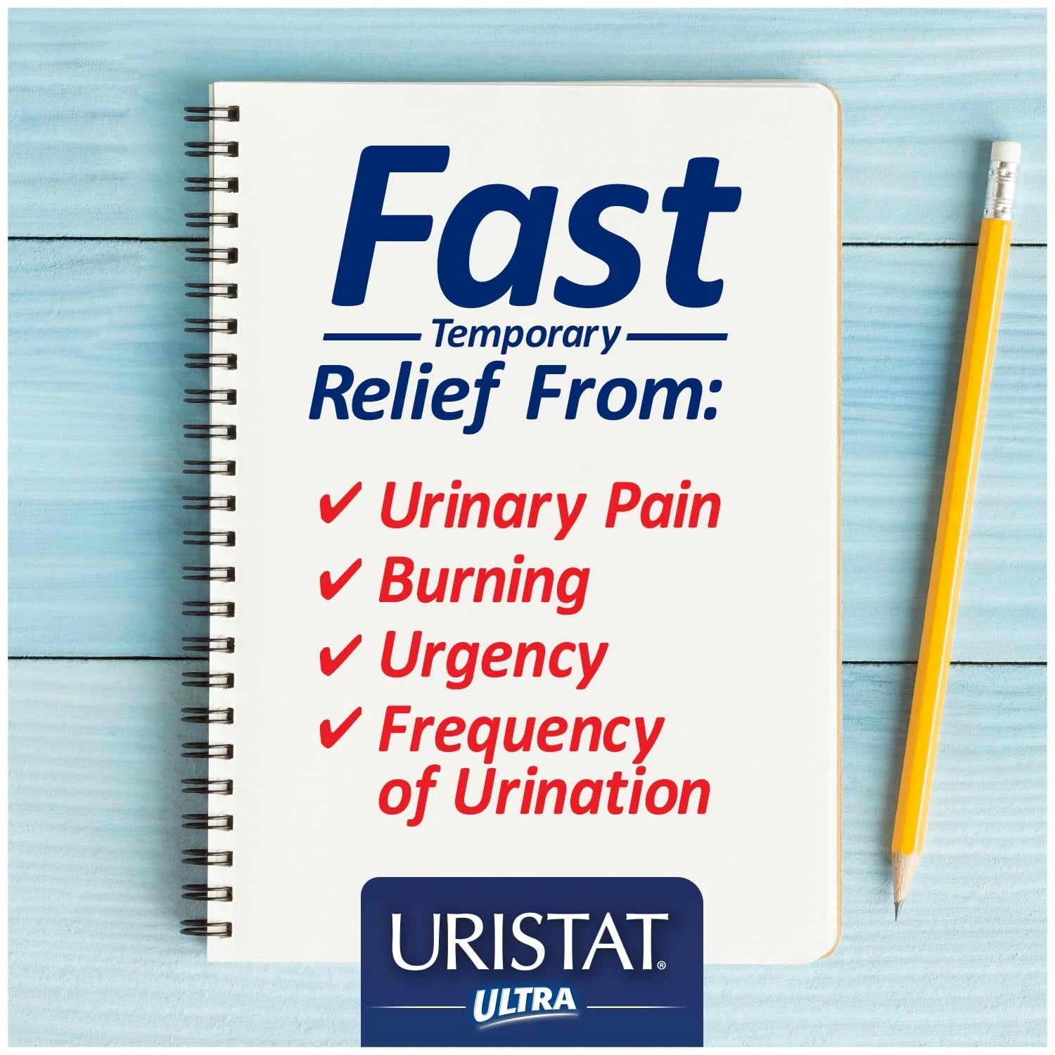 Uristat UTI Relief Pak with Cranberry – 12 Ct | Fast Urinary Pain Relief - Exotic Pro