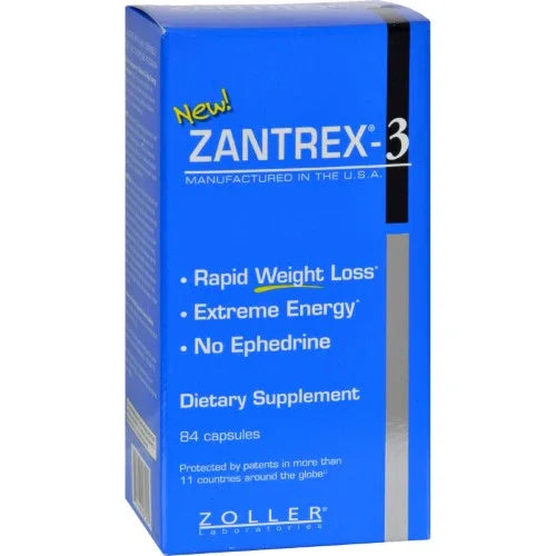 Zantrex-3 Weight Loss Capsules | High-Energy Metabolism Booster Supplement - Exotic Pro